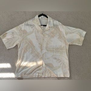 Zara Man Short Sleeve Button Shirt Large